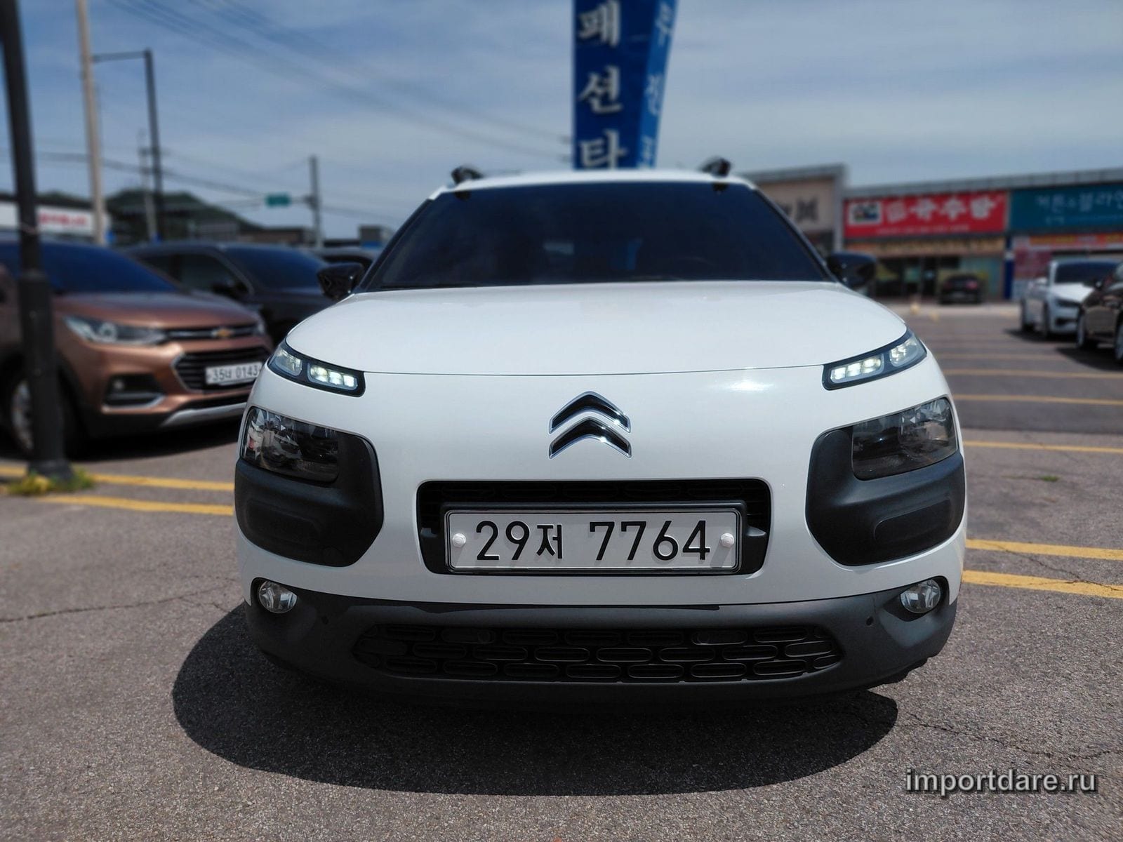 CITROEN C4 CACTUS 2017 — 108 000 км, Корея — под ключ — фото 2