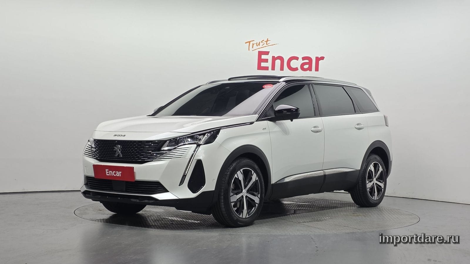PEUGEOT 5008 2022 — 50 941 км, Корея — под ключ — фото 1