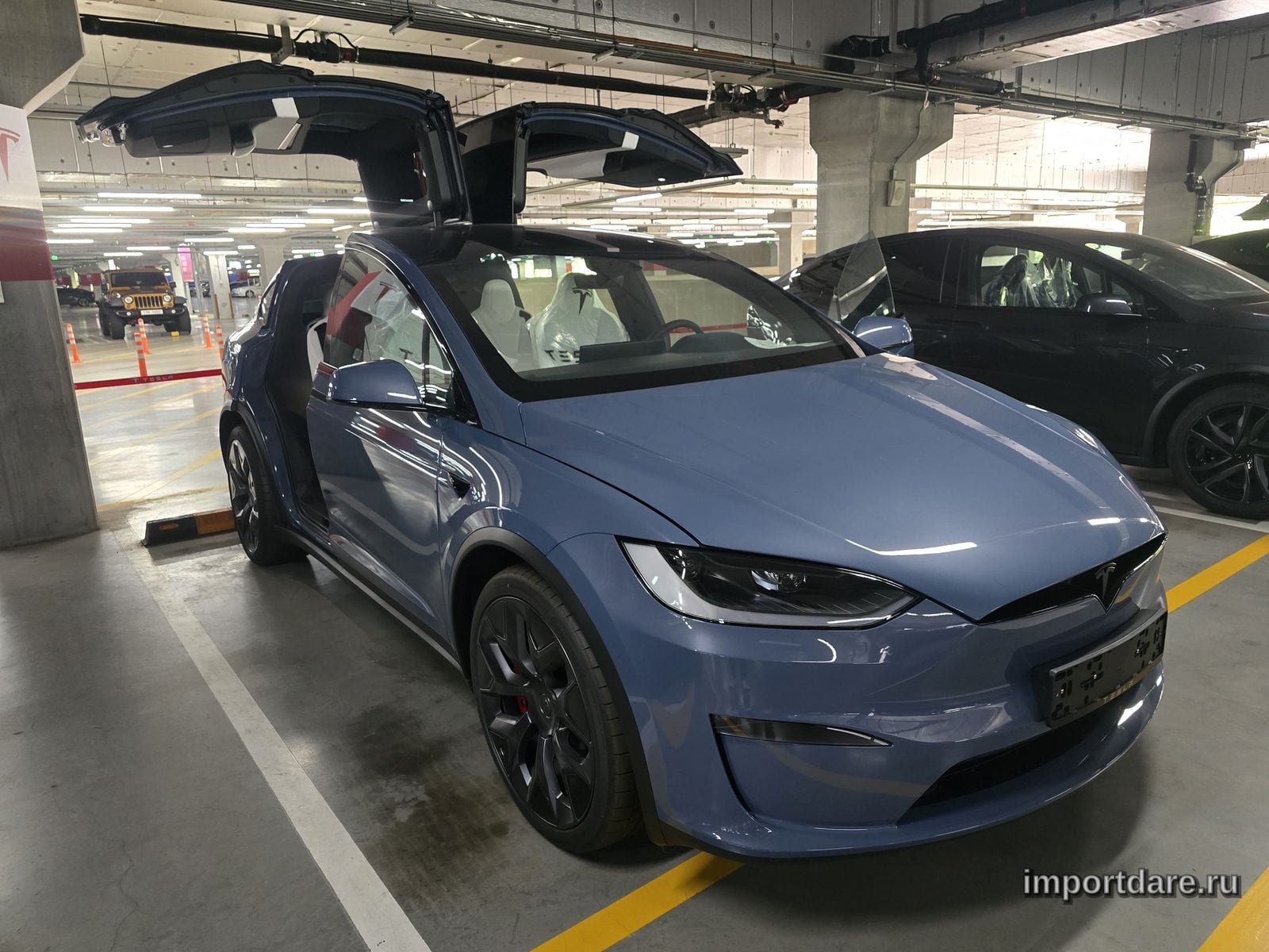 Tesla Model X детали
