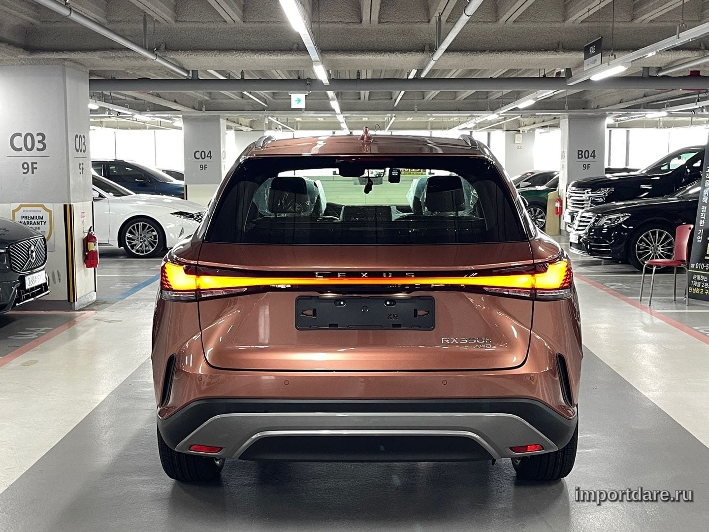 Lexus Rx350h сбоку
