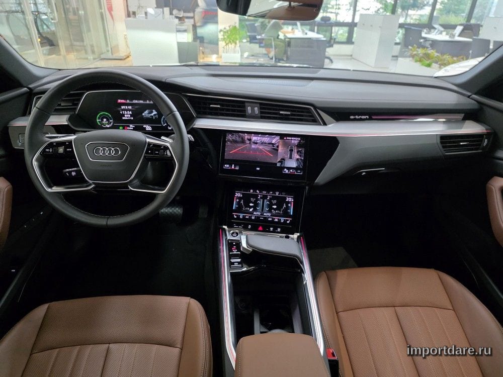 Audi Q8 E-Tron Ge сзади