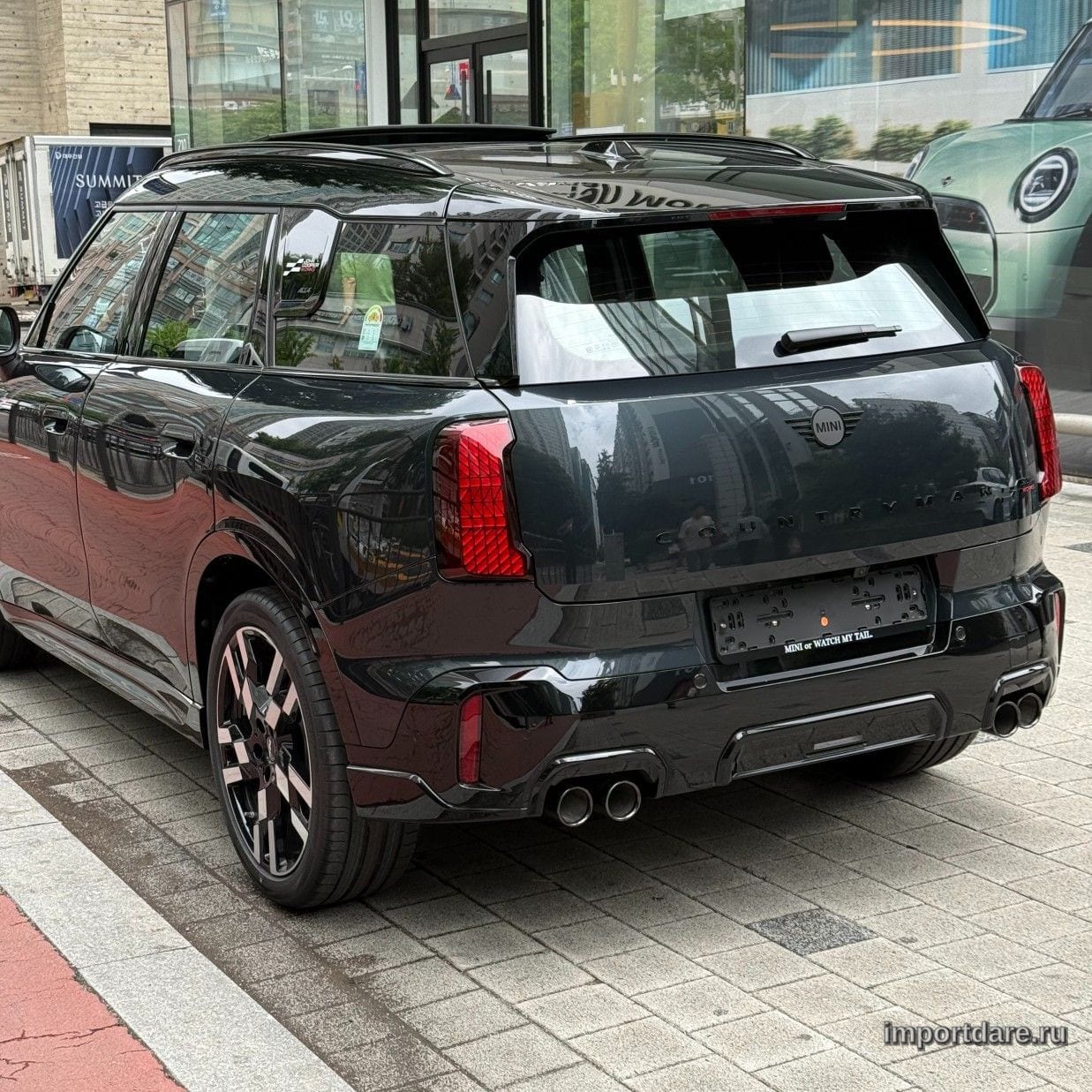 Mini Cooper S сзади