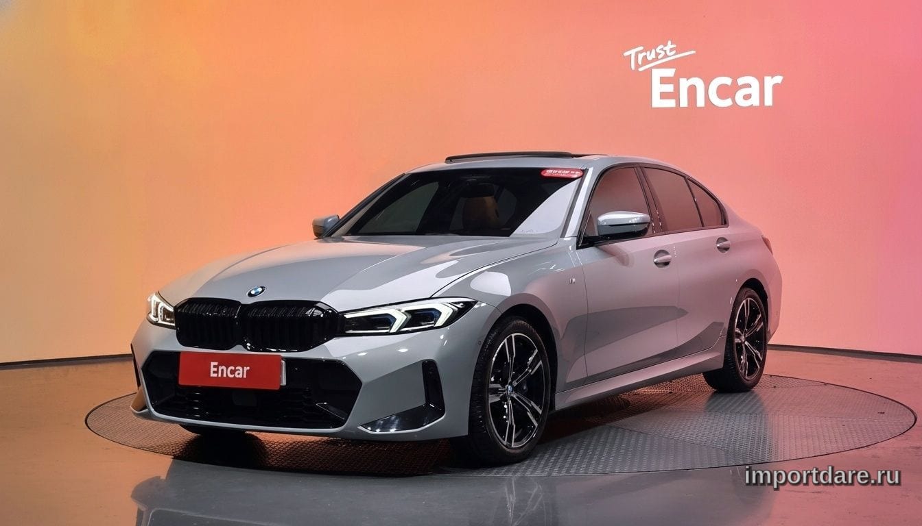 BMW 3-Series спереди