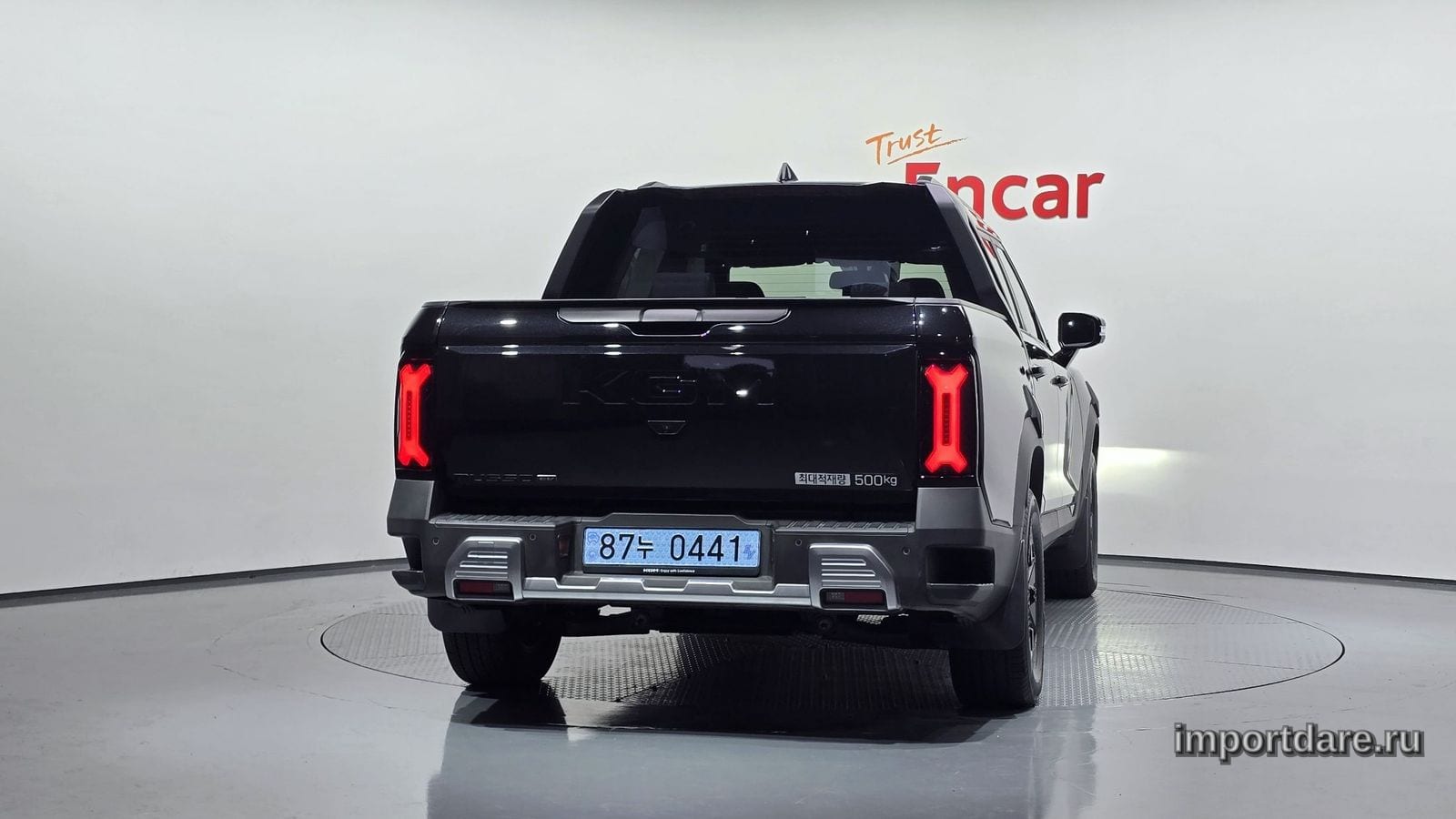 Ssangyong Musso EV сзади