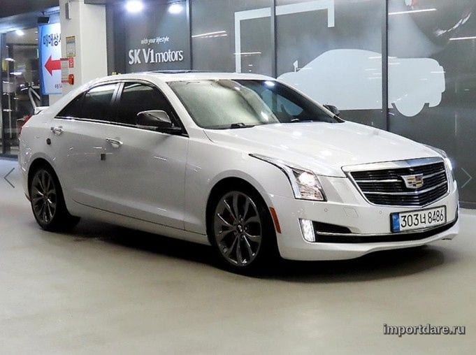 CADILLAC ATS 2017 — 73 465 км, Корея — под ключ — фото 1