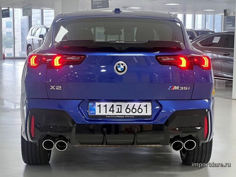 BMW X2 интерьер
