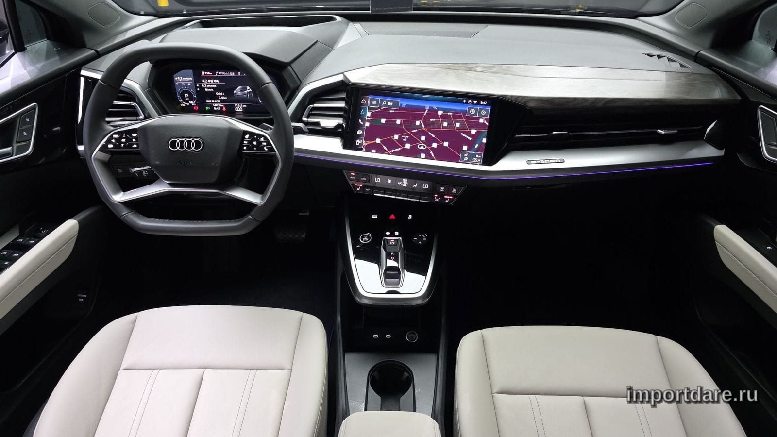 Audi Q4 E-Tron сзади