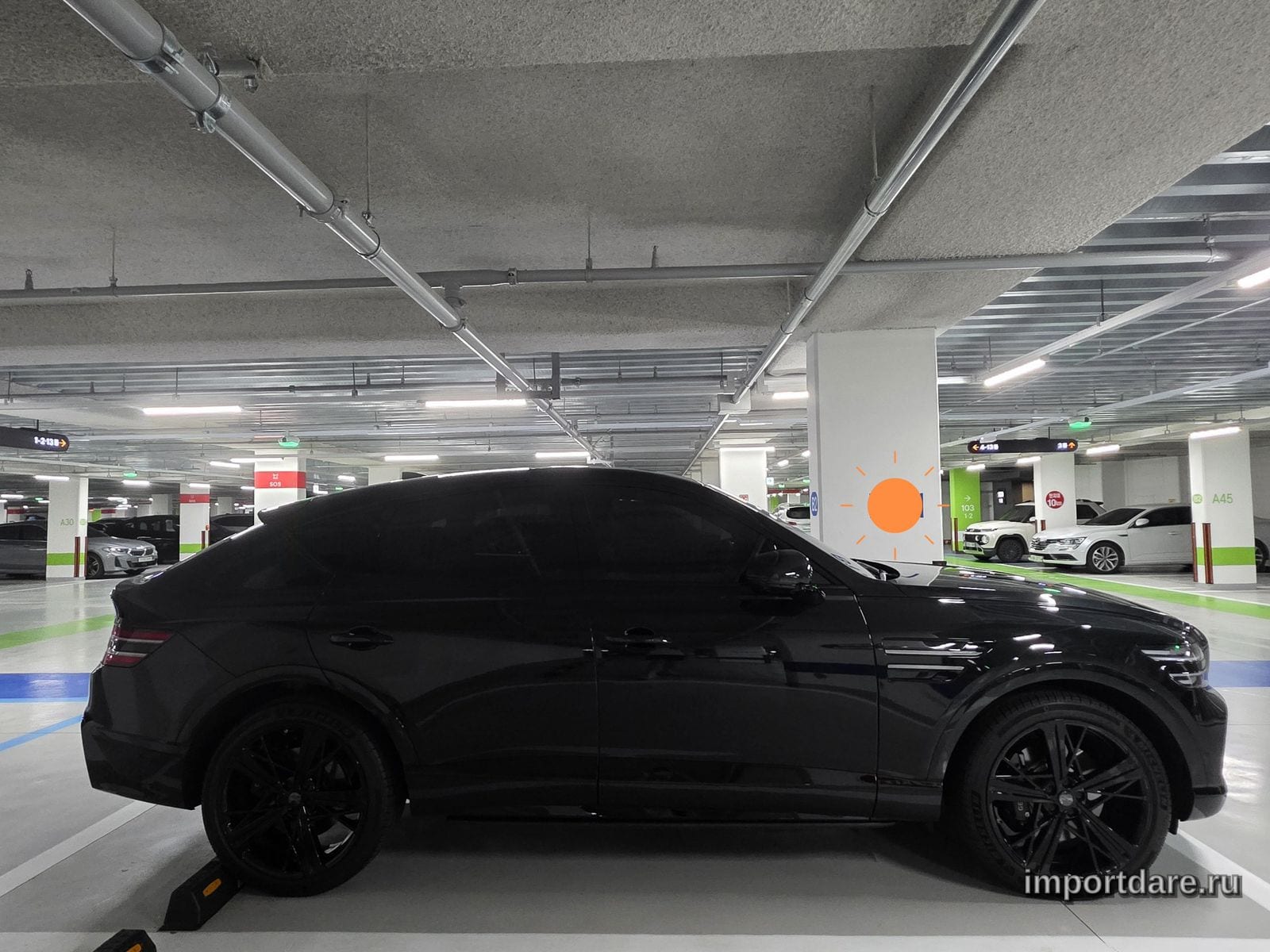 Genesis Gv80 Coupe сбоку