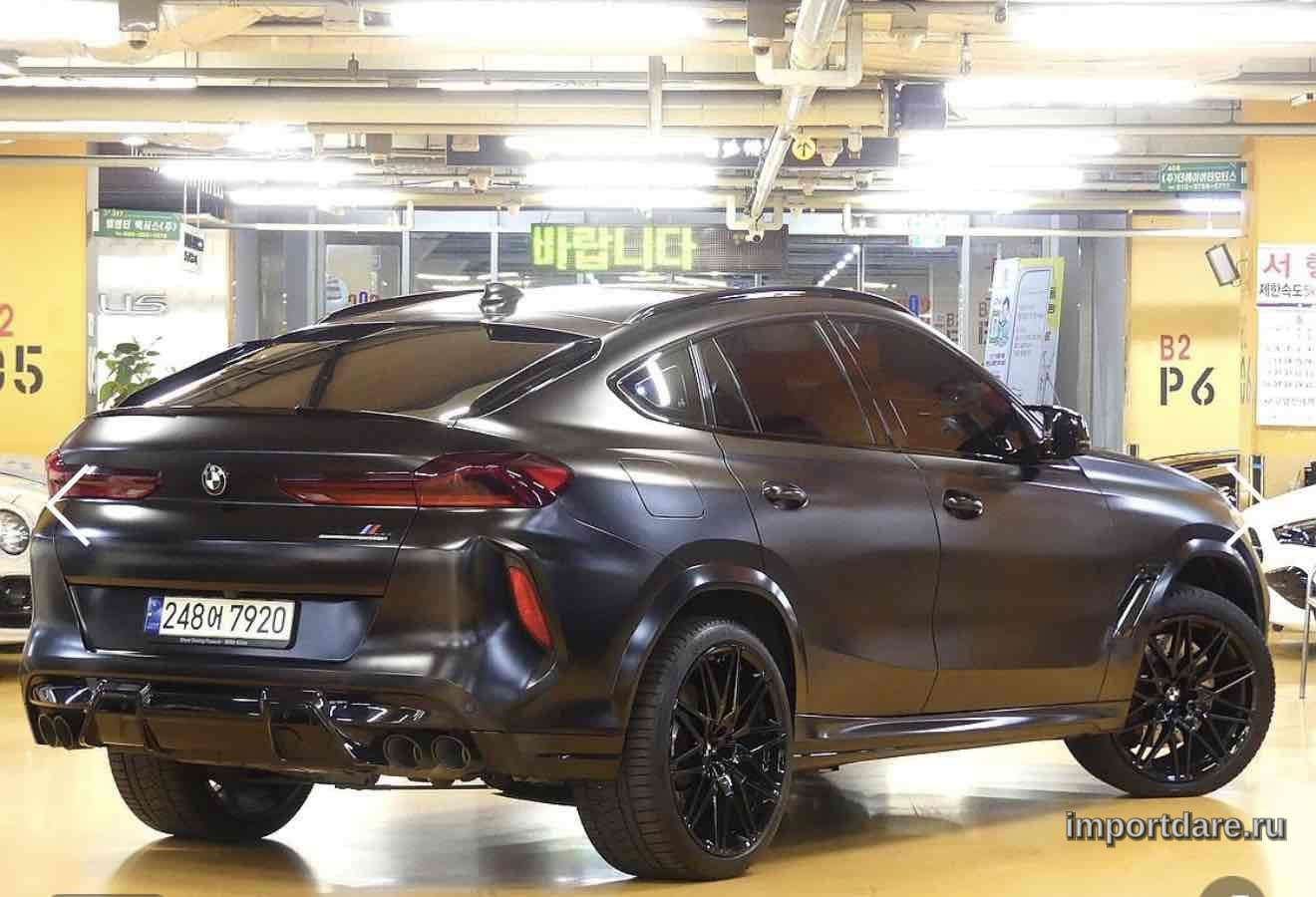 BMW X6M G06 2021 — 48 500 км, Корея — под ключ — фото 2