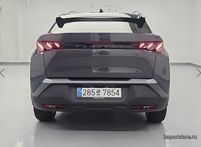 PEUGEOT 3008 2025 — 6 917 км, Корея — под ключ — фото 2
