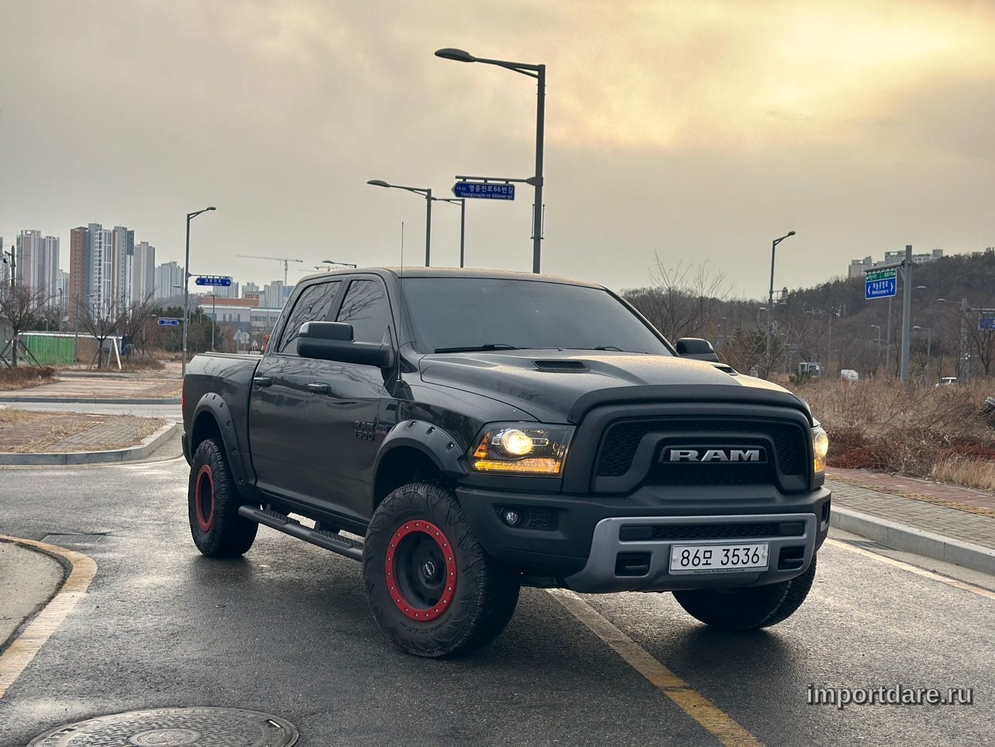 DODGE RAM PICK UP 2017 — 60 000 км, Корея — под ключ — фото 1