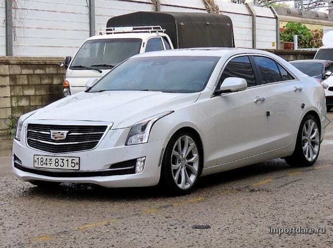 CADILLAC ATS 2017 — 90 577 км, Корея — под ключ — фото 1