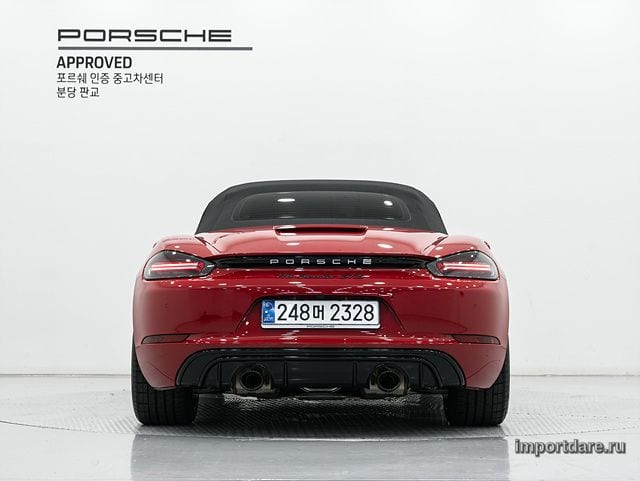 Porsche 718 Boxster интерьер