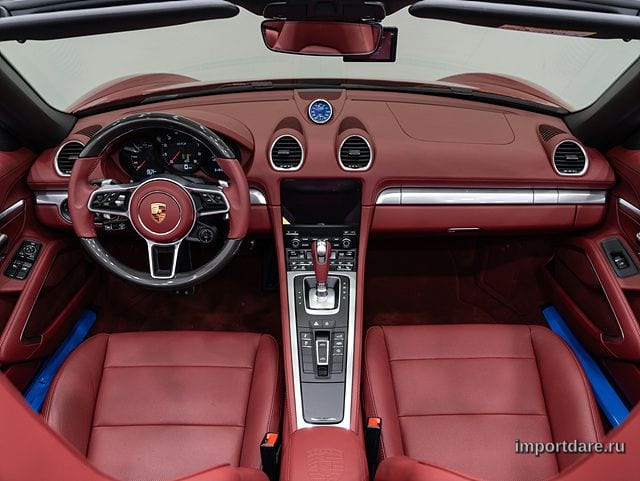 Porsche 718 Boxster сзади