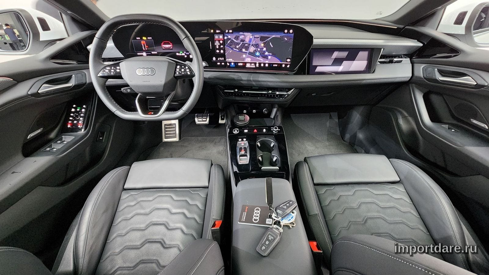 Audi A6 E-Tron сзади