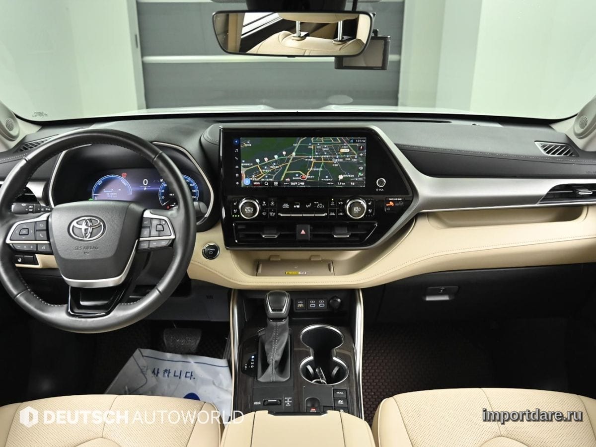 TOYOTA HIGHLANDER 2023 — 42 769 км, Корея — под ключ — фото 4