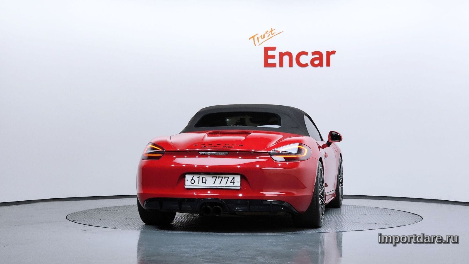 Porsche Boxster интерьер