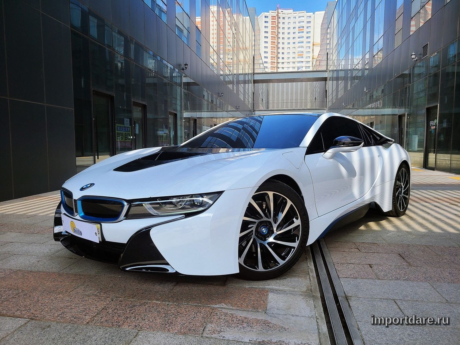 BMW I8 2016 — 45 400 км, Корея — под ключ — фото 2