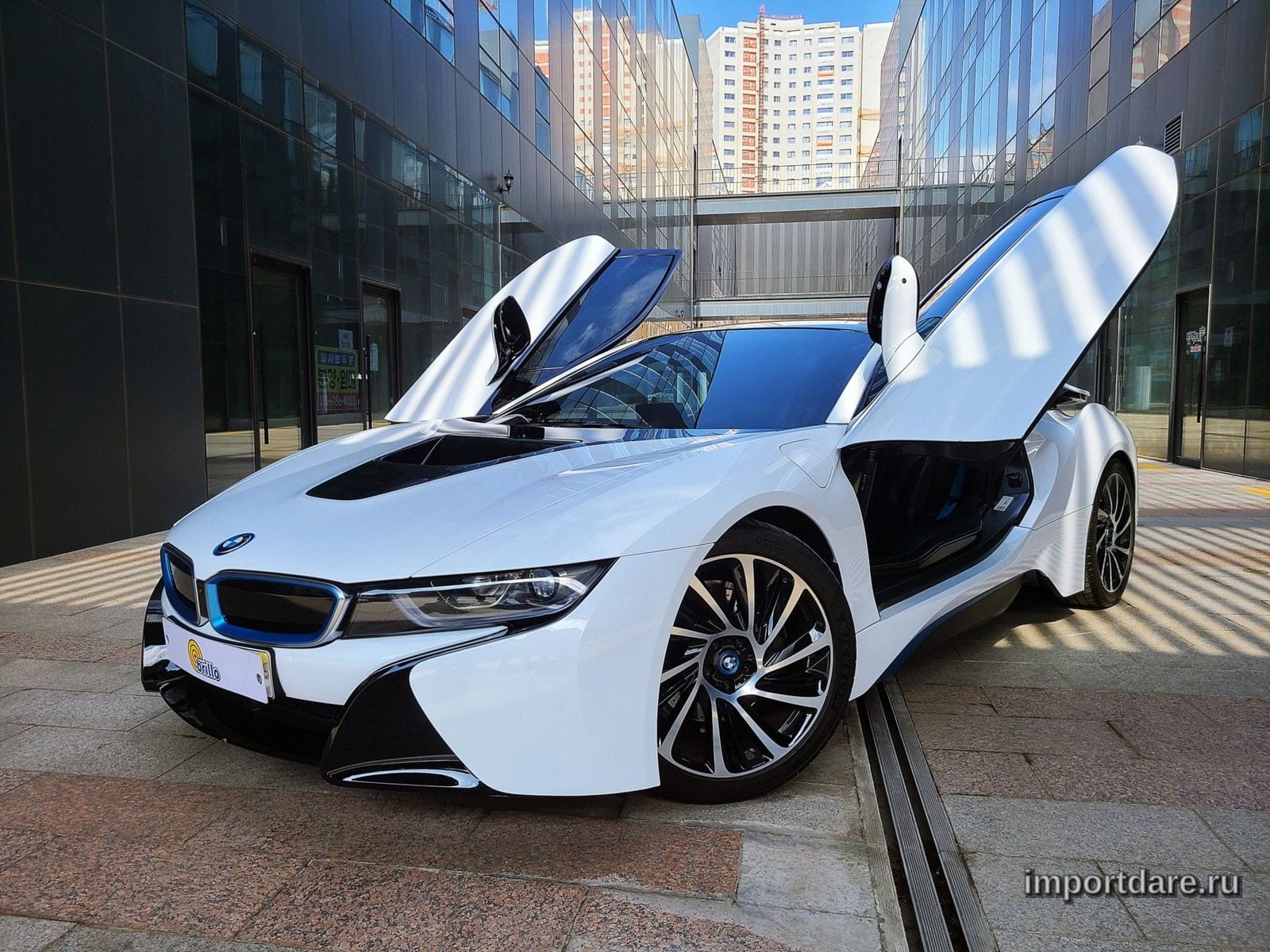 BMW I8 2016 — 45 400 км, Корея — под ключ — фото 3