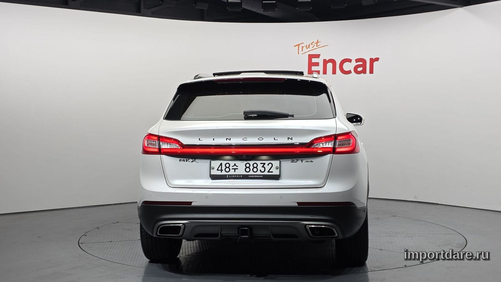 Lincoln Mkx интерьер