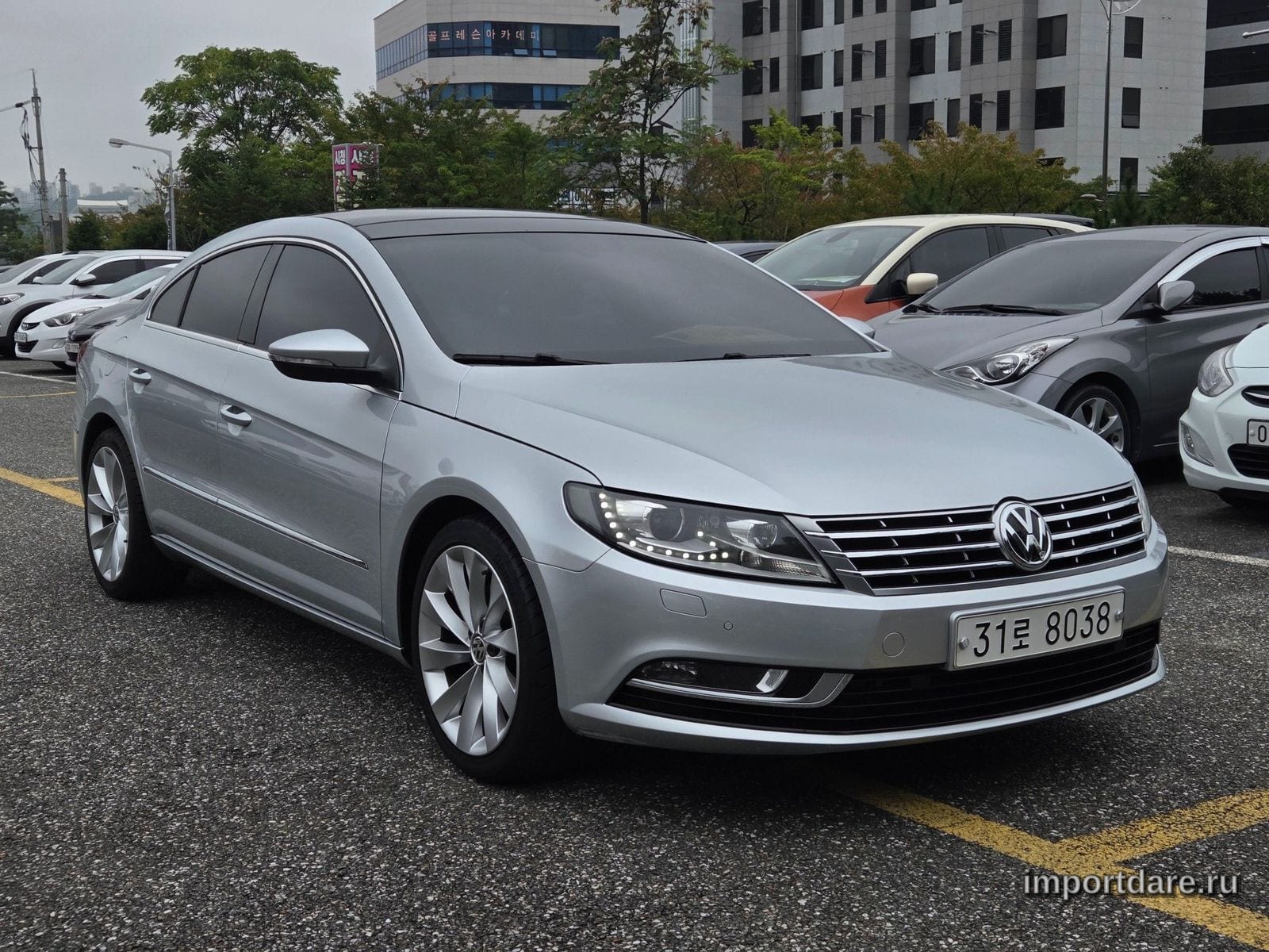 VOLKSWAGEN CC 2015 — 137 290 км, Корея — под ключ — фото 1