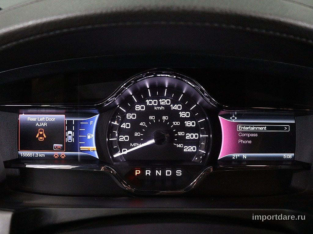LINCOLN MKS 2016 — 155 640 км, Корея — под ключ — фото 4