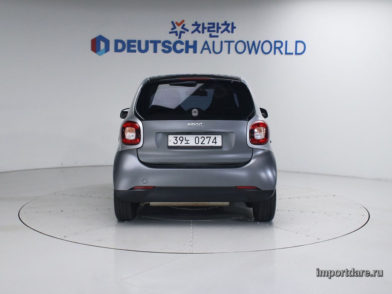 SMART FORTWO COUPE 2015 — 56 636 км, Корея — под ключ — фото 3
