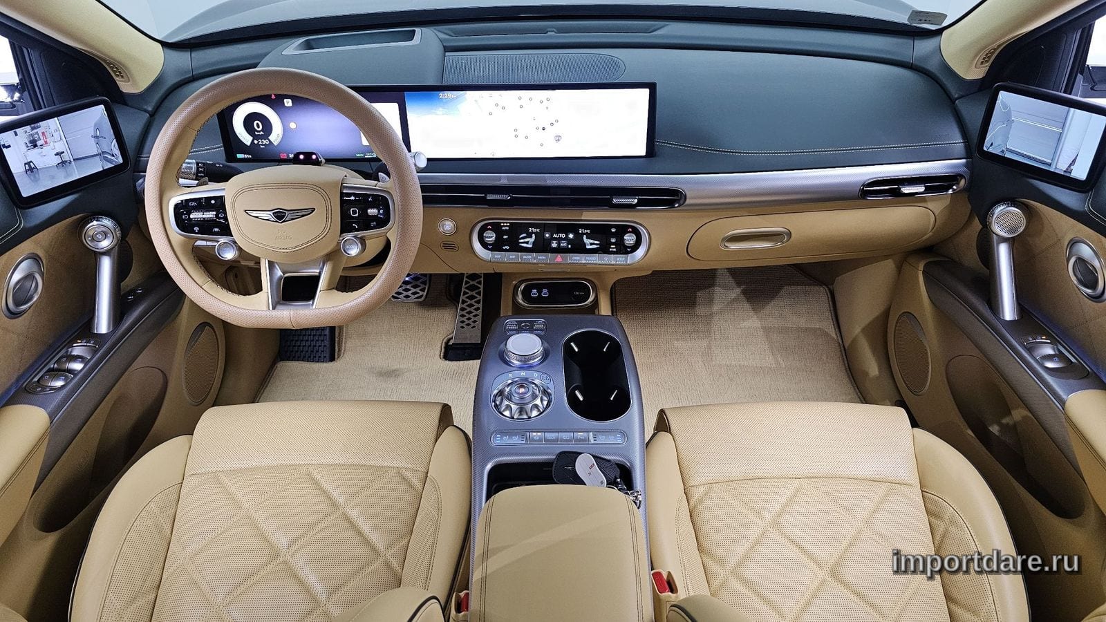 Genesis Gv60 сзади