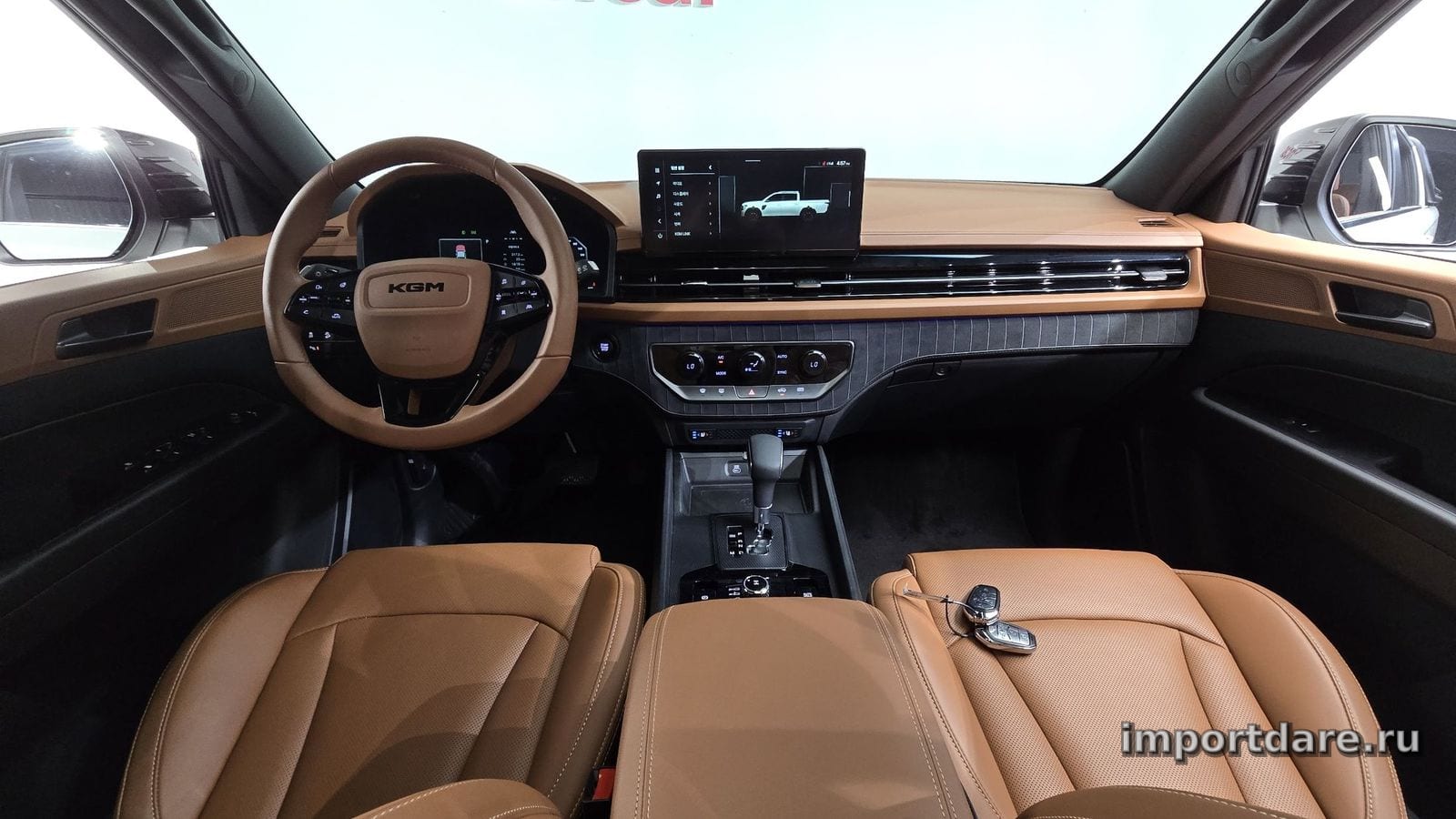 Ssangyong Musso сзади