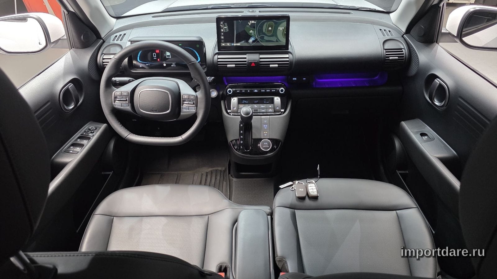 Hyundai Casper сзади