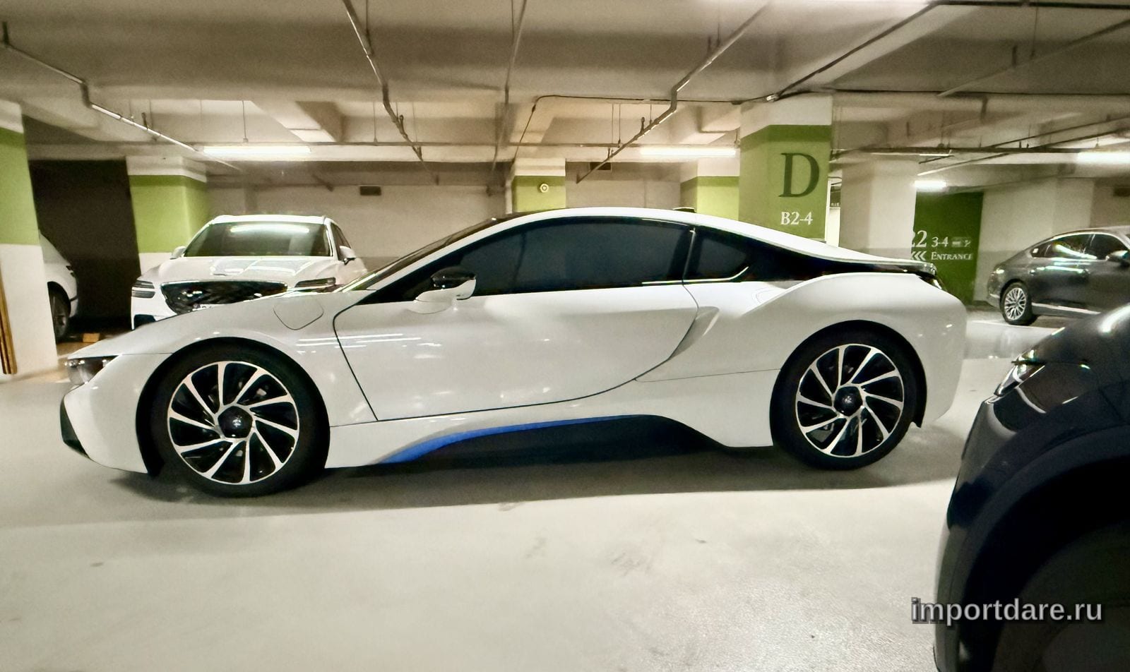 BMW I8 2016 — 70 350 км, Корея — под ключ — фото 2
