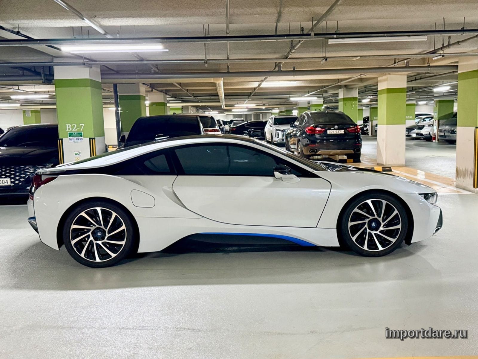 BMW I8 2016 — 70 350 км, Корея — под ключ — фото 3