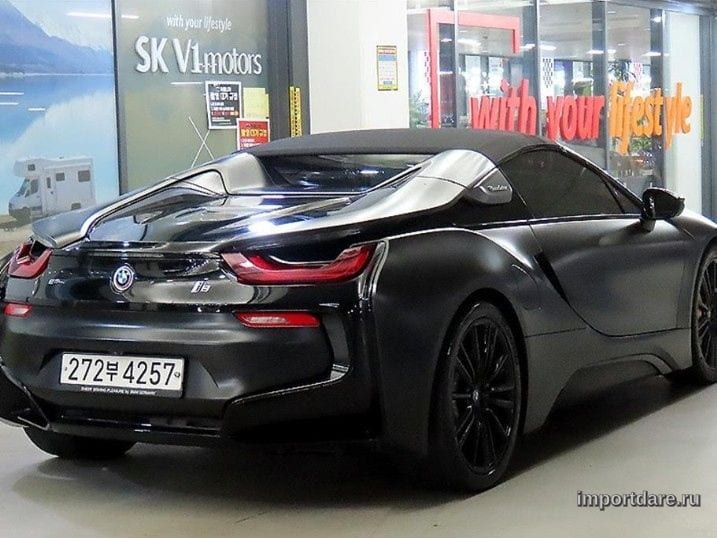 BMW I8 2019 — 48 281 км, Корея — под ключ — фото 3
