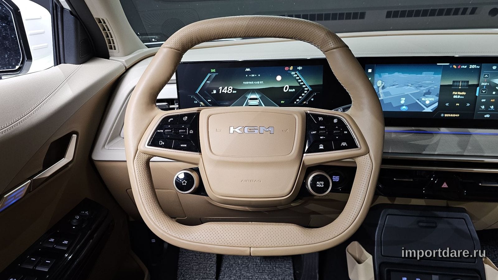 Ssangyong Actyon сзади