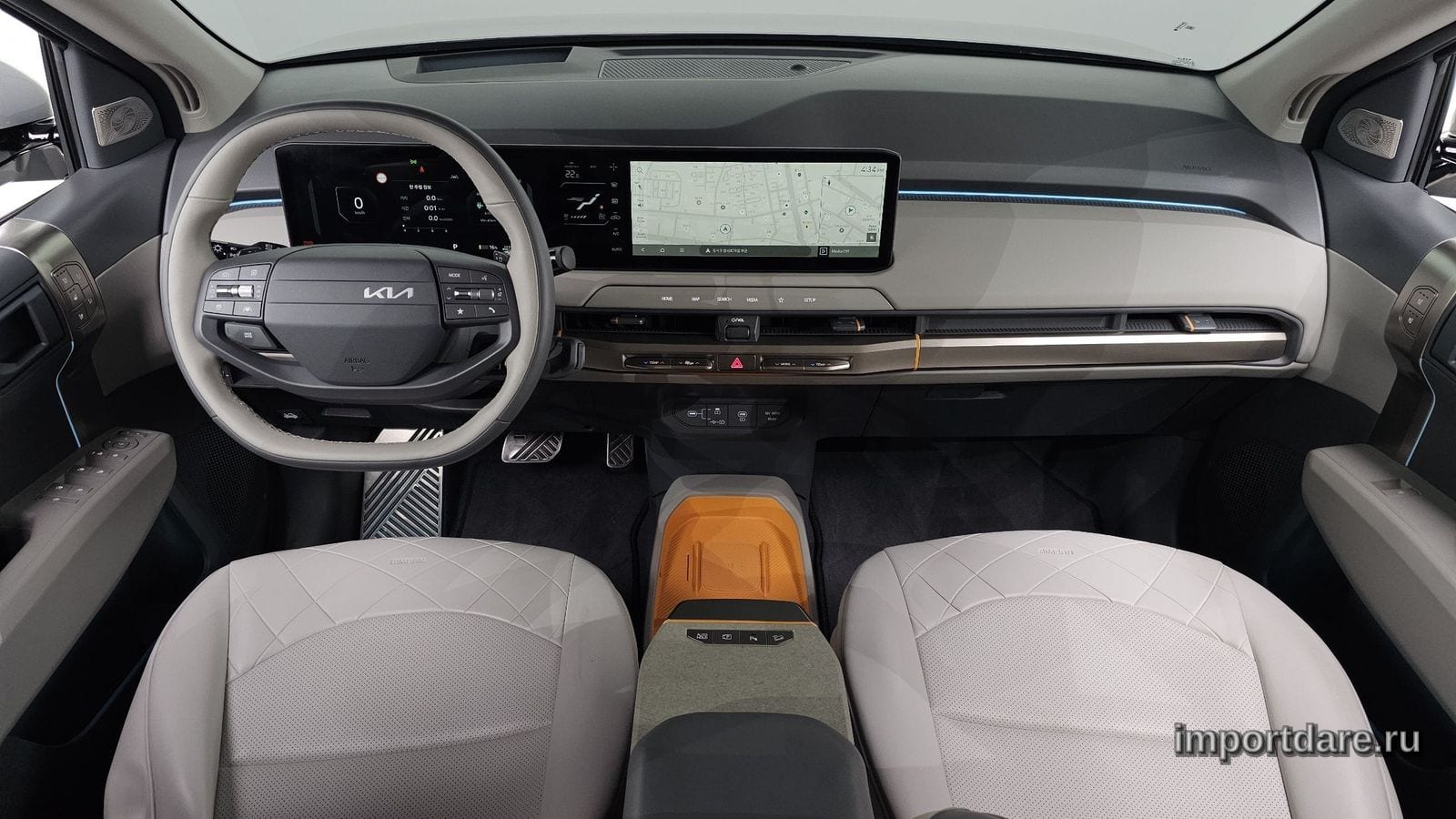 Kia Ev3 сзади