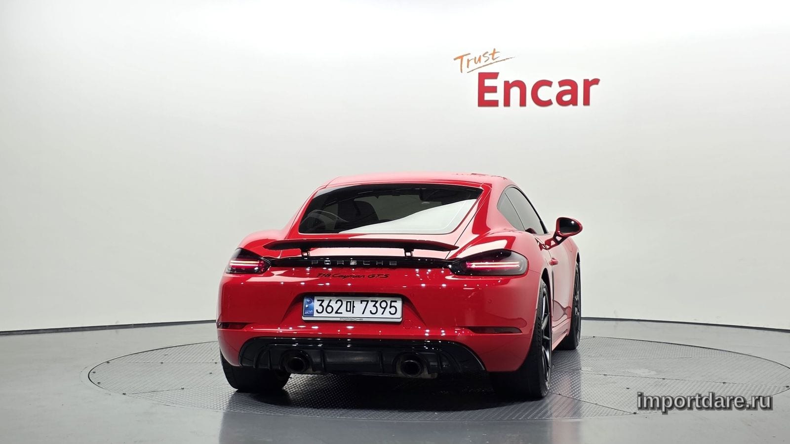 Porsche 718 Cayman интерьер