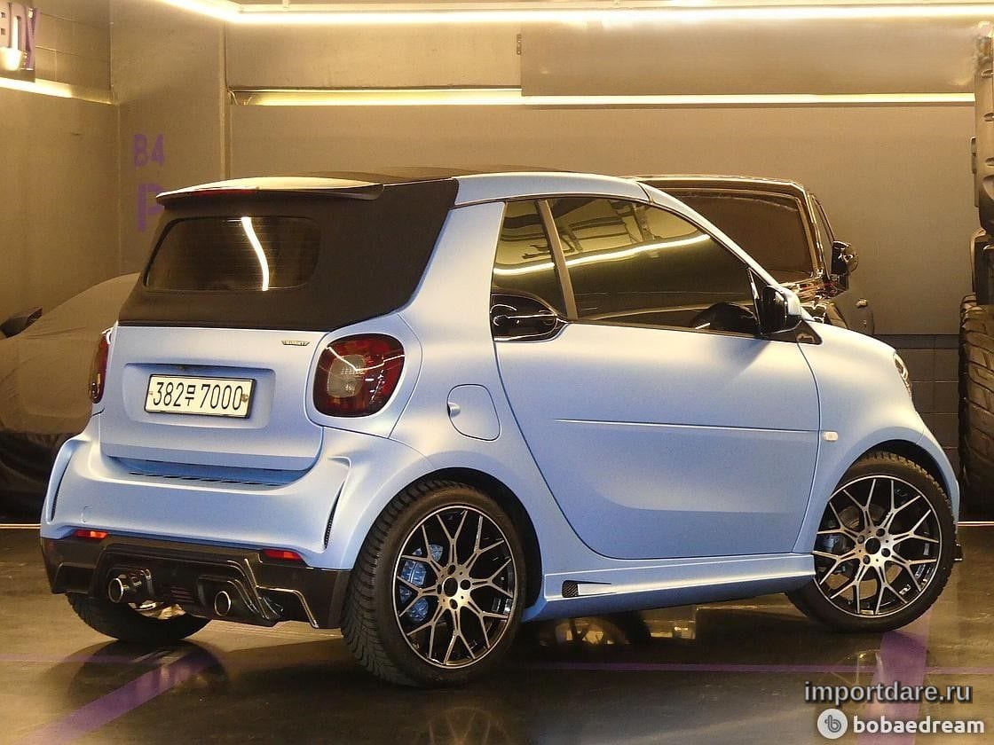 SMART FORTWO CABRIO 2019 — 10 000 км, Корея — под ключ — фото 2