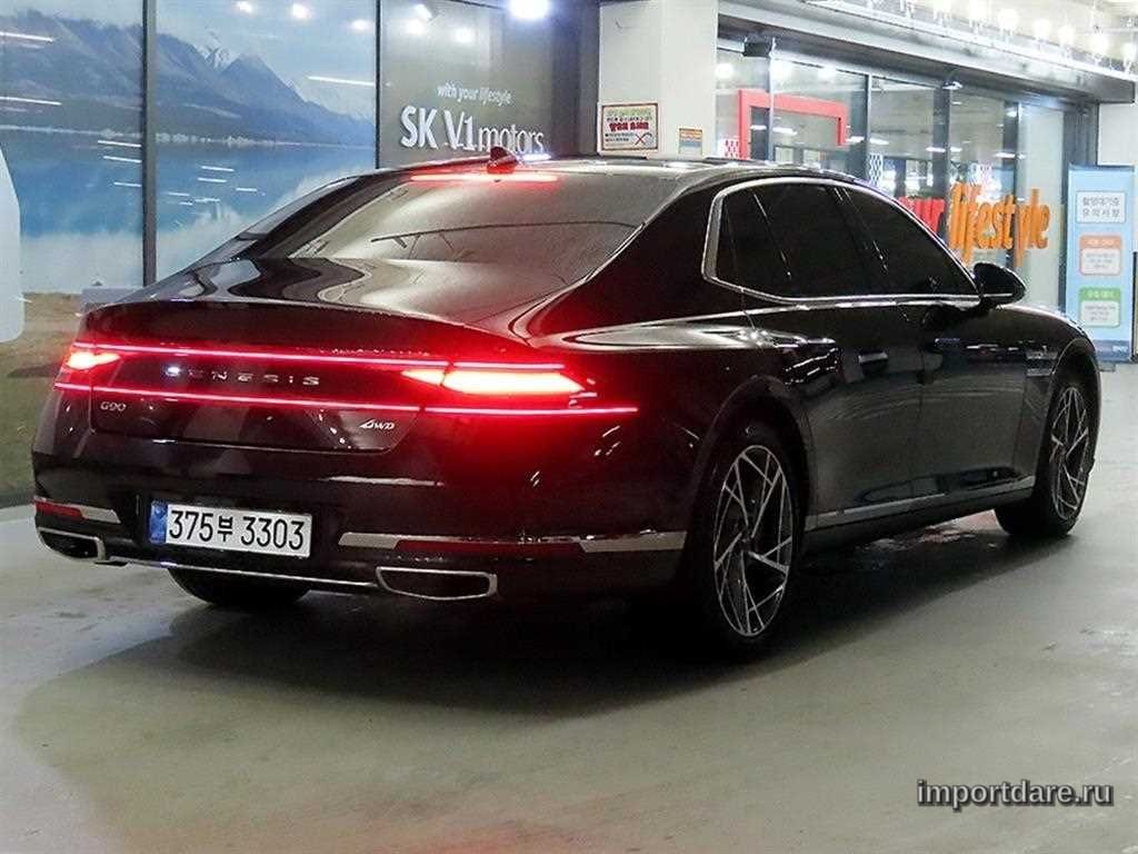 Genesis G90 интерьер