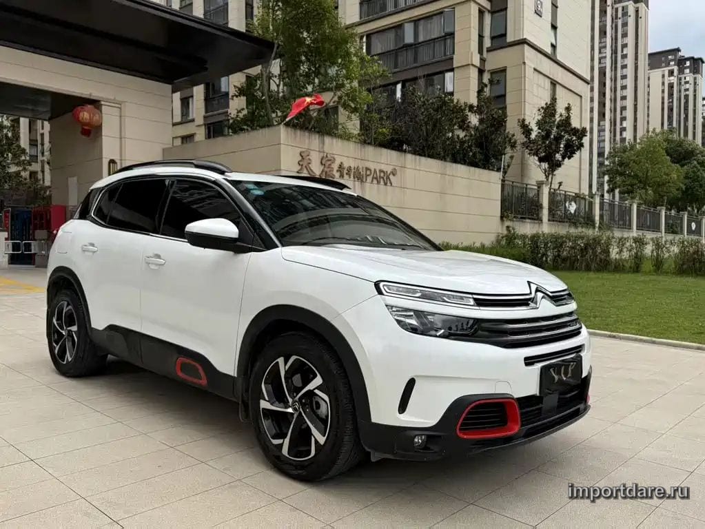 CITROEN C5 AIRCROSS 2018 — 95 000 км, белый, Китай — под ключ — фото 1