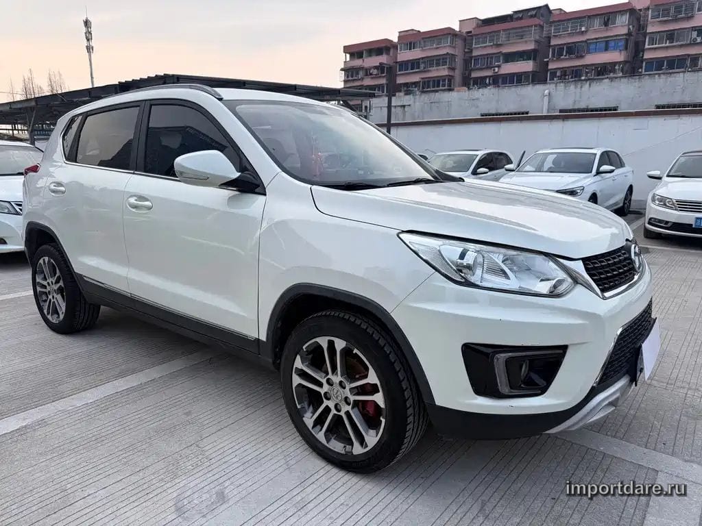 BAIC SENOVA X35 2017 — 75 000 км, белый, Китай — под ключ — фото 3