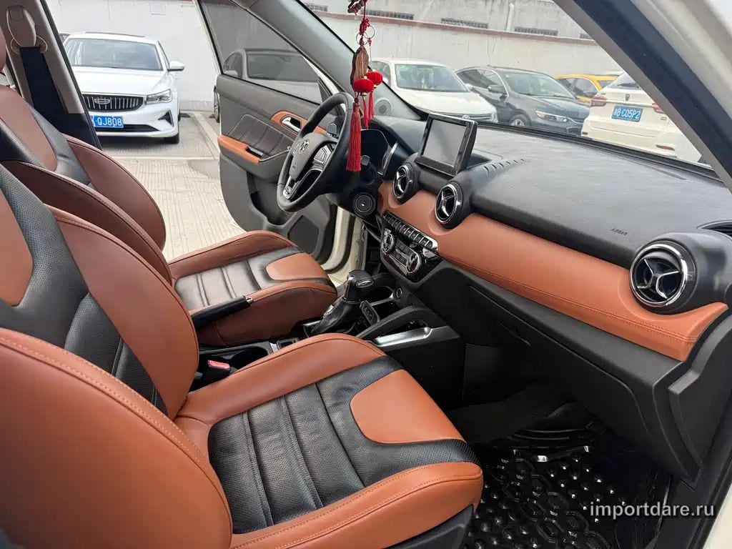 BAIC SENOVA X35 2017 — 75 000 км, белый, Китай — под ключ — фото 6
