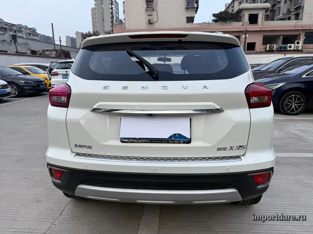 BAIC SENOVA X35 2017 — 75 000 км, белый, Китай — под ключ — фото 10