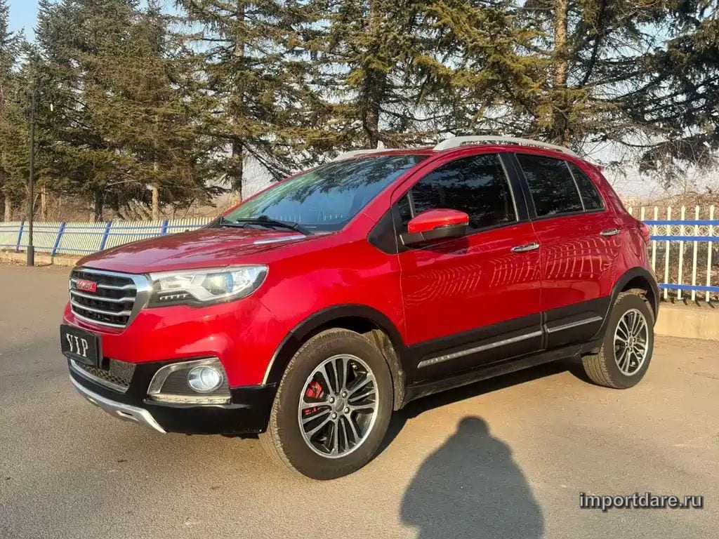 HAVAL H1 2015 — 80 000 км, пурпурный, Китай — под ключ — фото 1