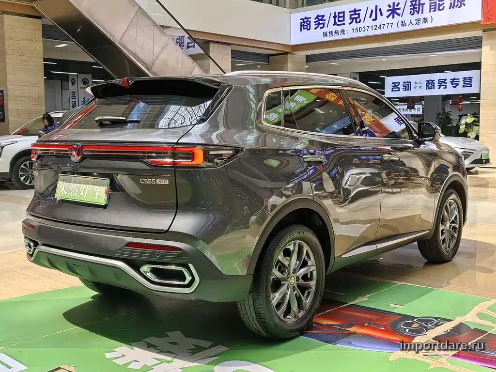 CHANGAN CS55PLUS 2026 — 3 000 км, серебристый, Китай — под ключ — фото 4