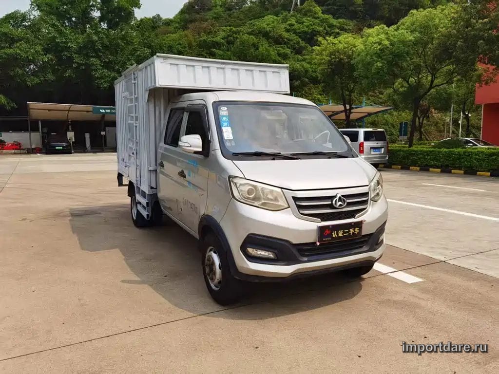 CHANGAN KUAYUE KING X3 2019 — 130 000 км, серебристый, Китай — под ключ — фото 1