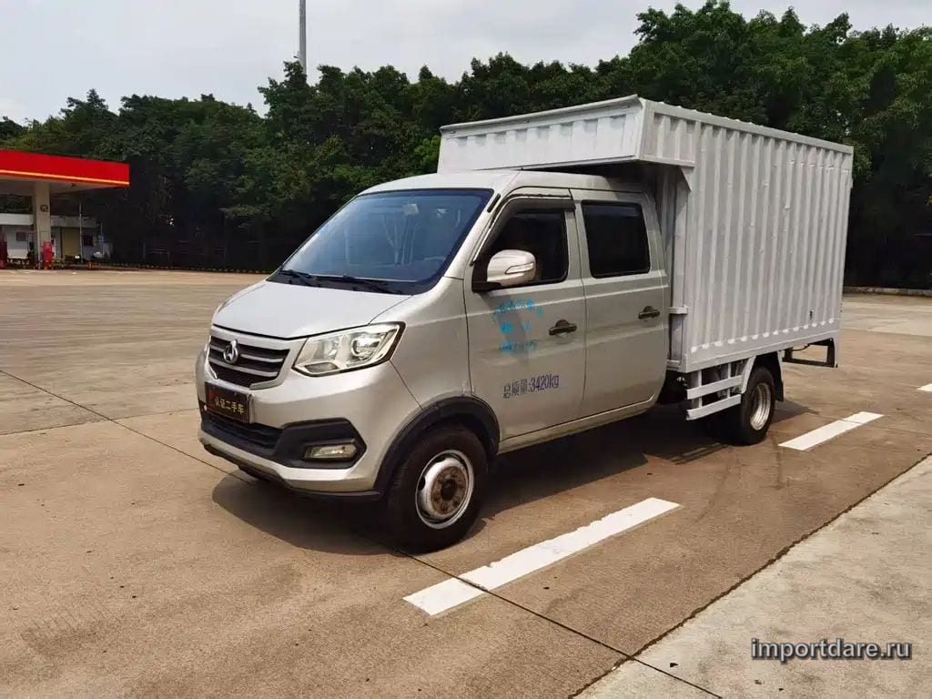 CHANGAN KUAYUE KING X3 2019 — 130 000 км, серебристый, Китай — под ключ — фото 3