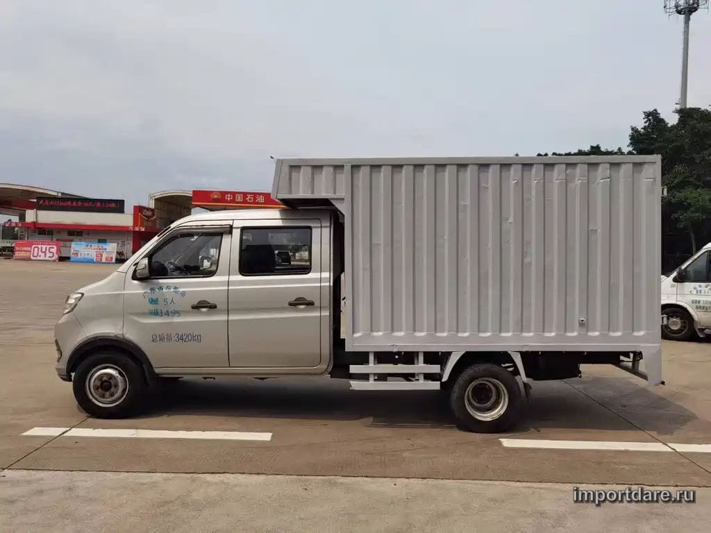 CHANGAN KUAYUE KING X3 2019 — 130 000 км, серебристый, Китай — под ключ — фото 6