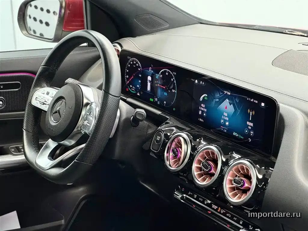 MERCEDES-BENZ EQA 2024 — 10 000 км, пурпурный, Китай — под ключ — фото 10