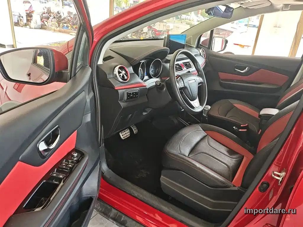HAVAL H1 2017 — 115 200 км, пурпурный, Китай — под ключ — фото 12