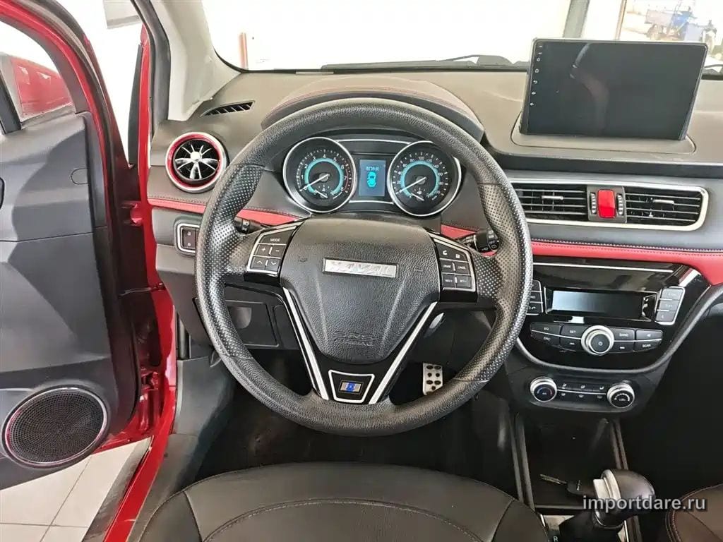 HAVAL H1 2017 — 115 200 км, пурпурный, Китай — под ключ — фото 7